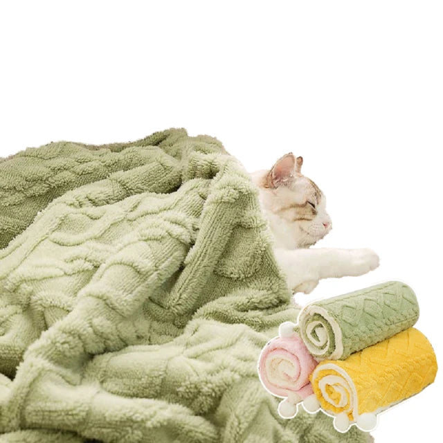 Solid Color Pet Blanket