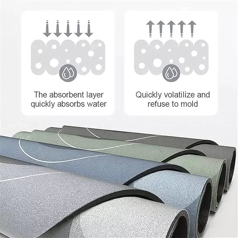 Diatomite Absorption Kitchen Mat